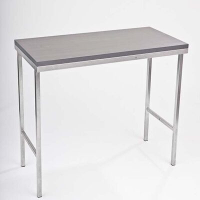 Hochtisch, Brückentisch schwarz 120x60cm