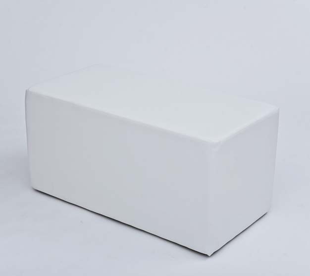 Kunstleder Sitzbank Lounge - 90x45x45cm