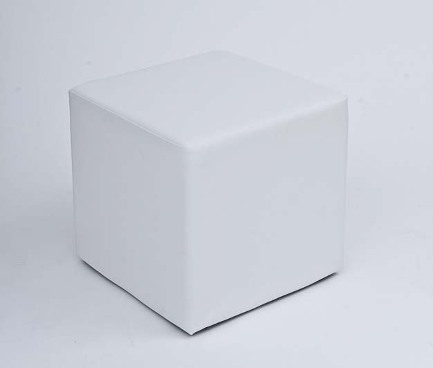 Kunstleder Sitzwürfel - 45x45x45cm