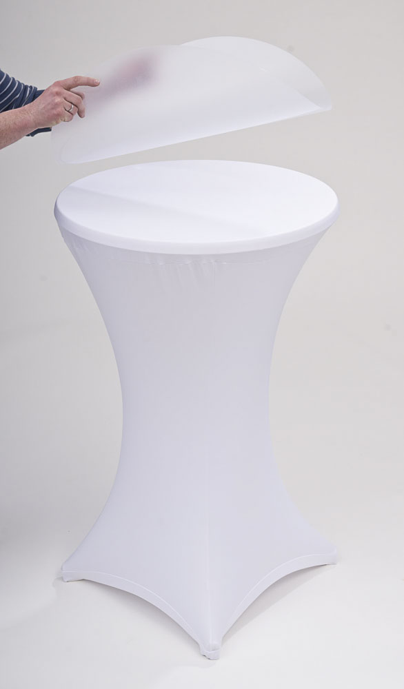 Protecttop für Stehtischhusse d 70 cm